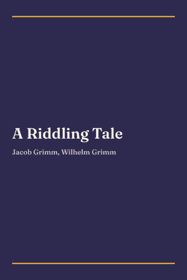 Cover of A Riddling Tale