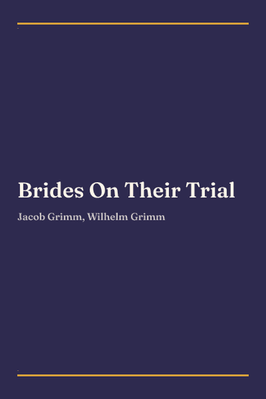 Cover of Brides On Their Trial