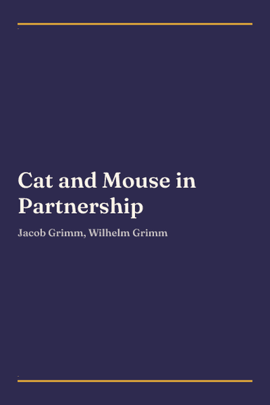 Cover of Cat and Mouse in Partnership
