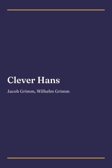 Cover of Clever Hans
