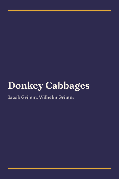Cover of Donkey Cabbages