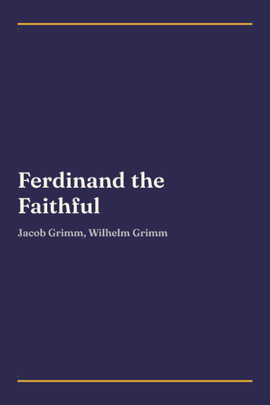 Cover of Ferdinand the Faithful