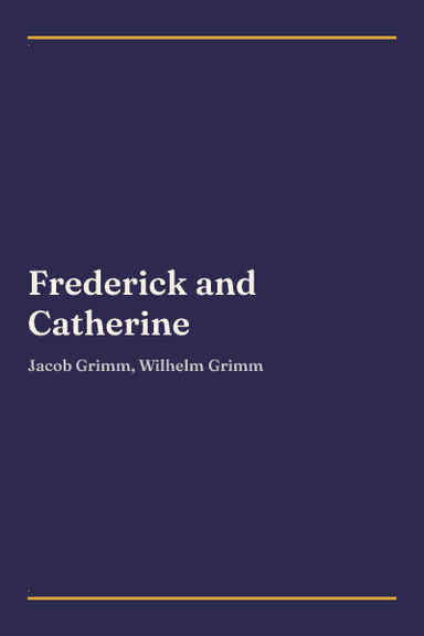 Cover of Frederick and Catherine