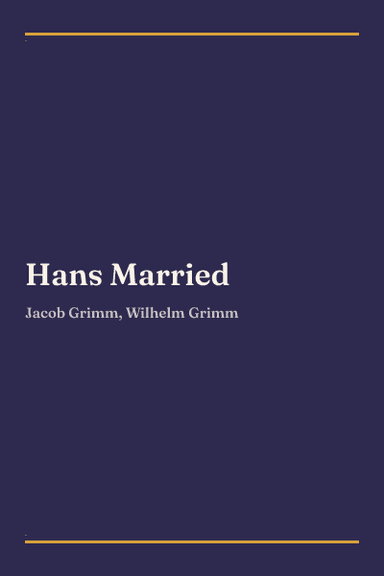 Cover of Hans Married