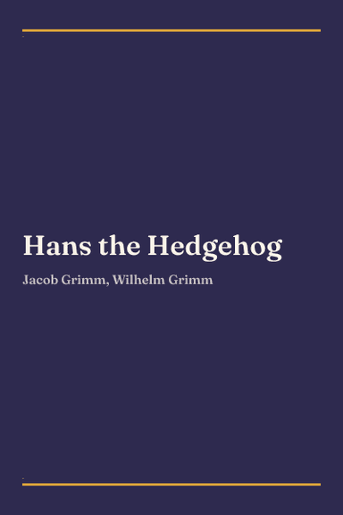 Cover of Hans the Hedgehog