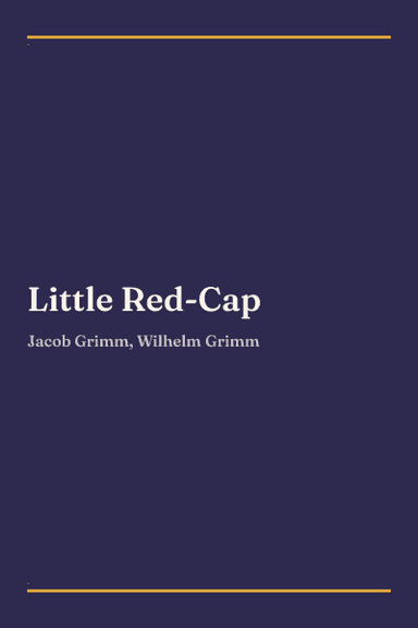 Cover of Little Red-Cap