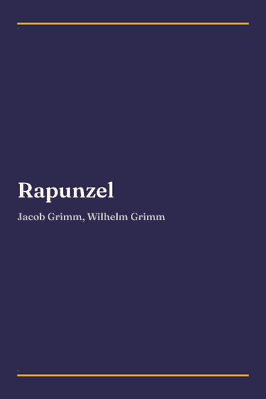 Cover of Rapunzel