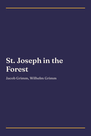 Cover of St. Joseph in the Forest