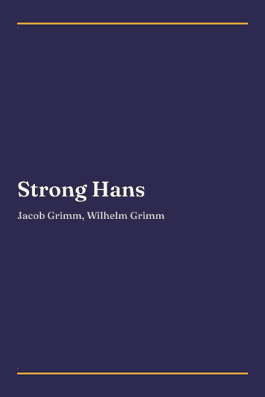 Cover of Strong Hans