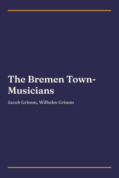 Cover of The Bremen Town-Musicians