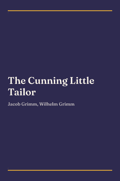 Cover of The Cunning Little Tailor