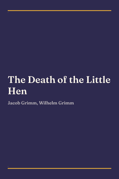 Cover of The Death of the Little Hen
