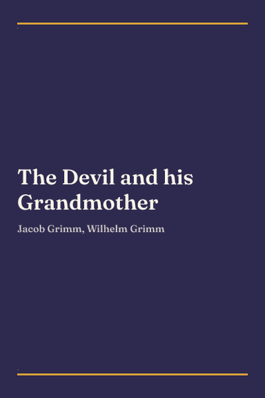 Cover of The Devil and his Grandmother