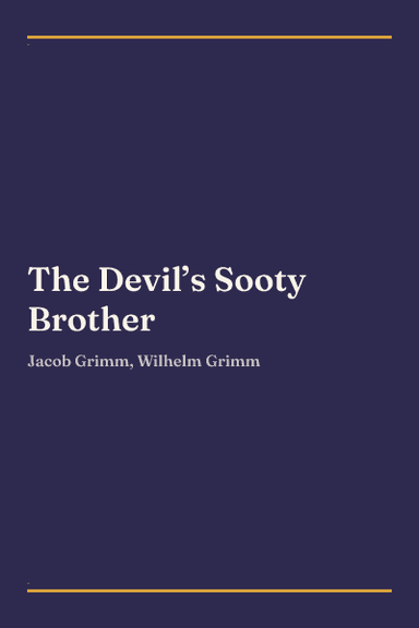 Cover of The Devil’s Sooty Brother