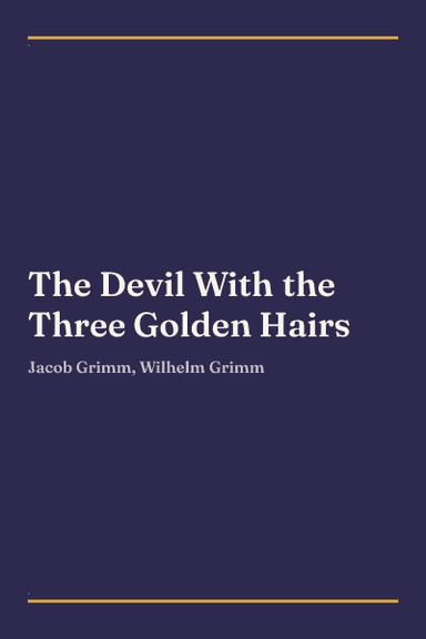 Cover of The Devil With the Three Golden Hairs