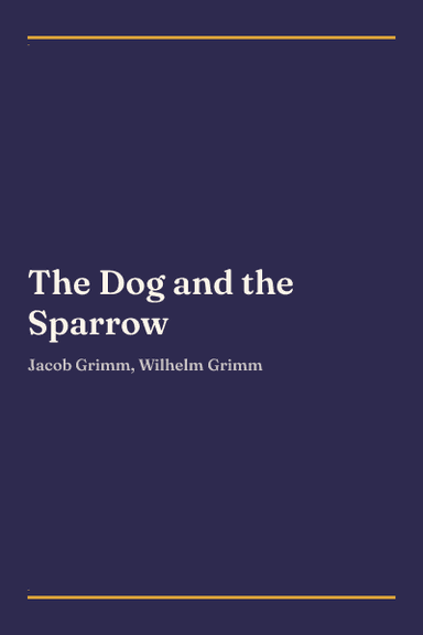 Cover of The Dog and the Sparrow