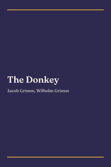 Cover of The Donkey