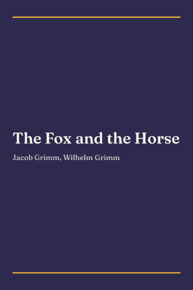Cover of The Fox and the Horse