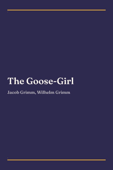 Cover of The Goose-Girl