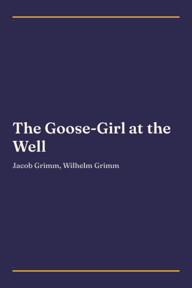 Cover of The Goose-Girl at the Well
