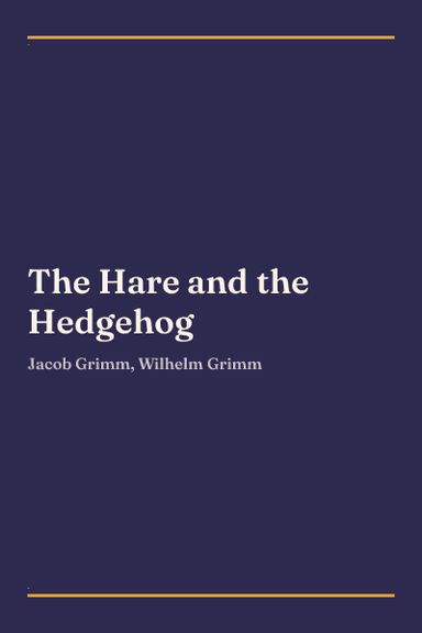 Cover of The Hare and the Hedgehog