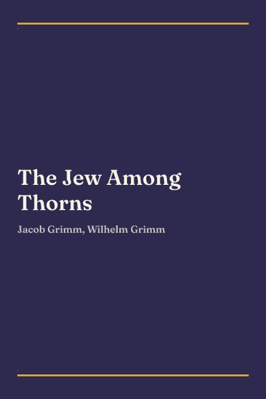 Cover of The Jew Among Thorns