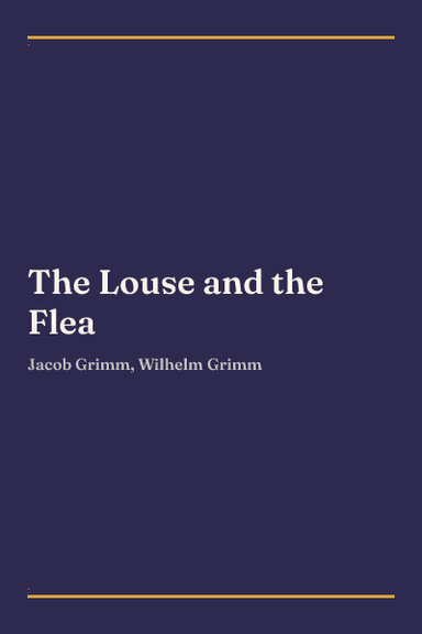 Cover of The Louse and the Flea