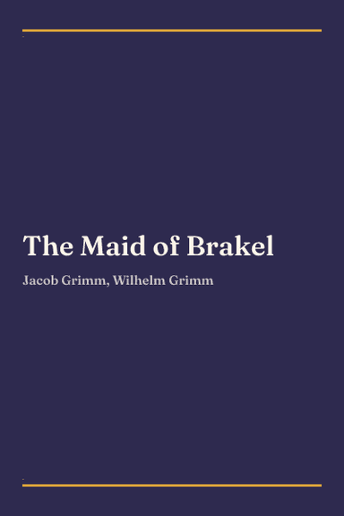 Cover of The Maid of Brakel
