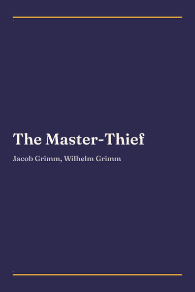 Cover of The Master-Thief