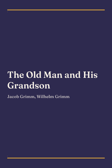 Cover of The Old Man and His Grandson