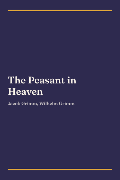 Cover of The Peasant in Heaven