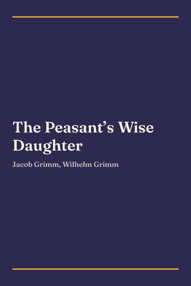 Cover of The Peasant’s Wise Daughter