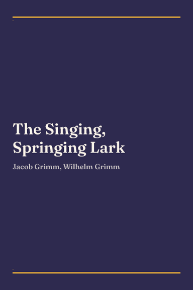 Cover of The Singing, Springing Lark