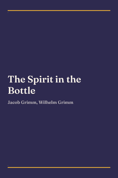 Cover of The Spirit in the Bottle