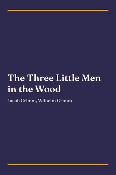 Cover of The Three Little Men in the Wood