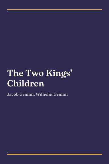 Cover of The Two Kings’ Children