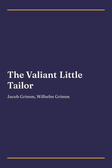 Cover of The Valiant Little Tailor