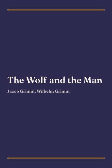 Cover of The Wolf and the Man