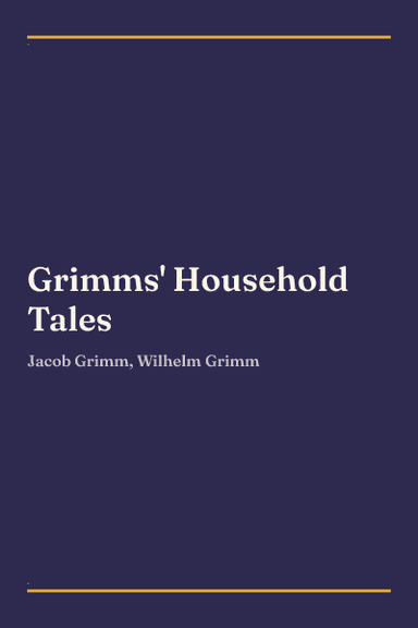 Cover of Grimms' Household Tales